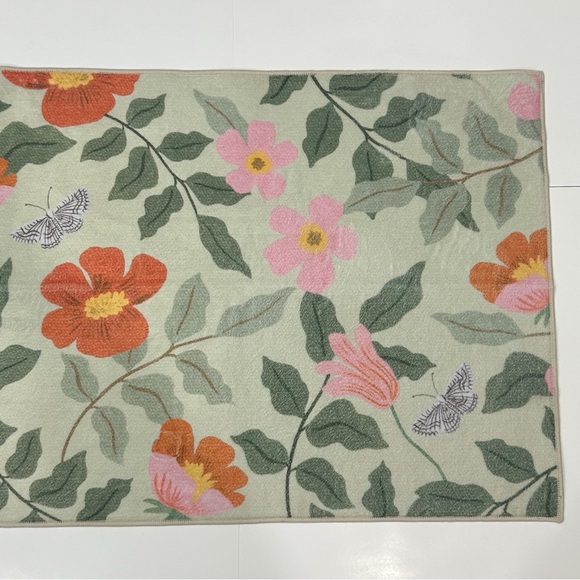 Rifle Paper Co. Washable Runner Rug - Picture 3 of 6